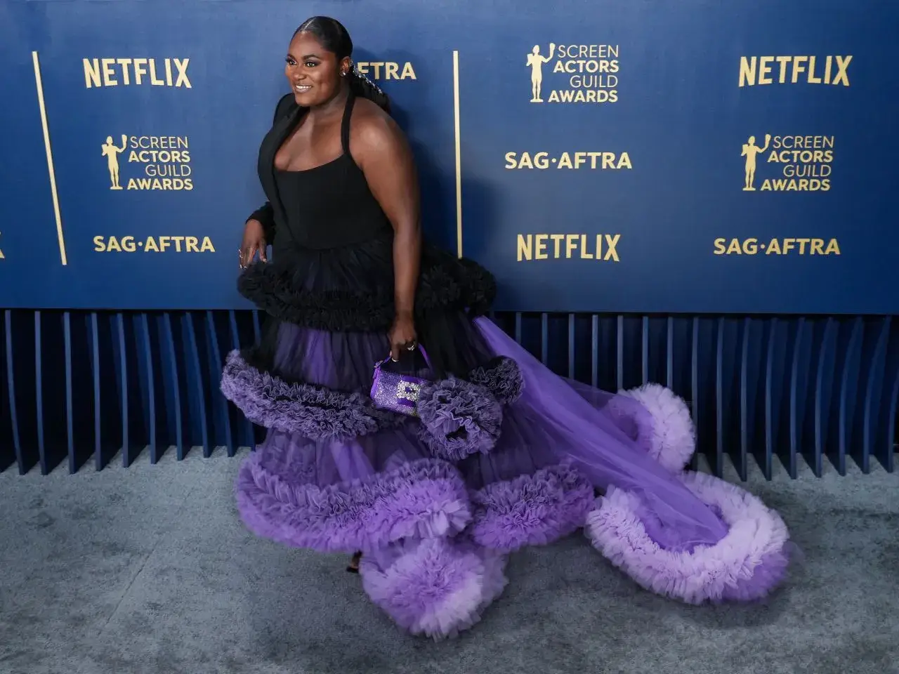 DANIELLE BROOKS STILLS AT SCREEN ACTORS GUILD AWARDS 2024 IN LOS ANGELES 3